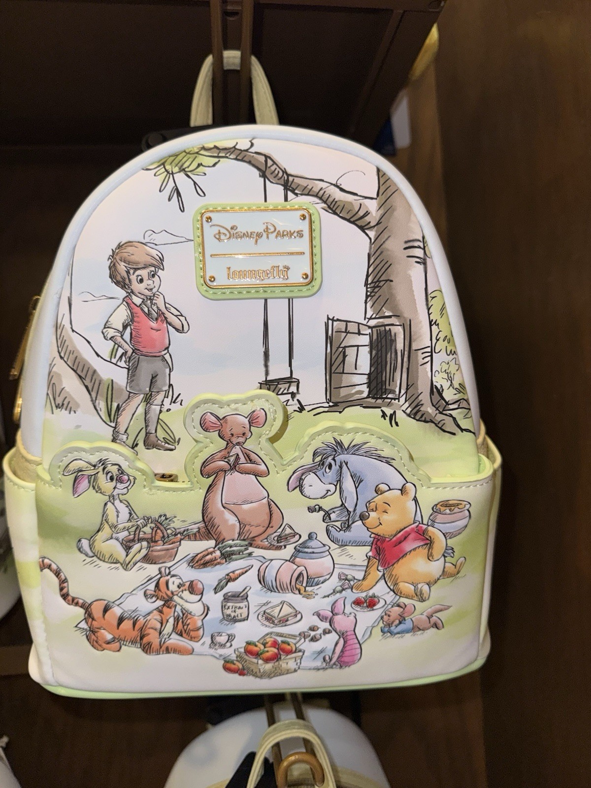 2025 Disney Parks Winnie The Pooh & Friends Loungefly Mini Backpack BNWT!