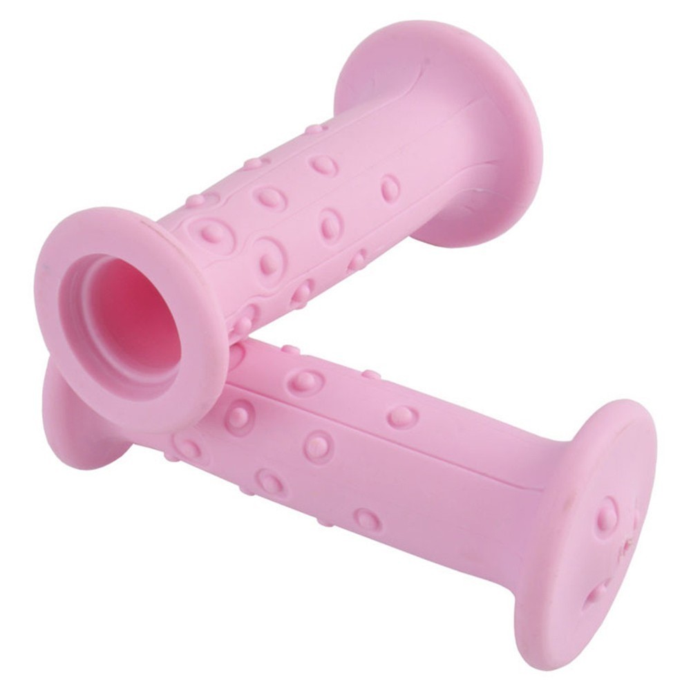 1 pair Children Bike Soft Handlebars Grip Rubber Handle Cove for 19mm Handlebar