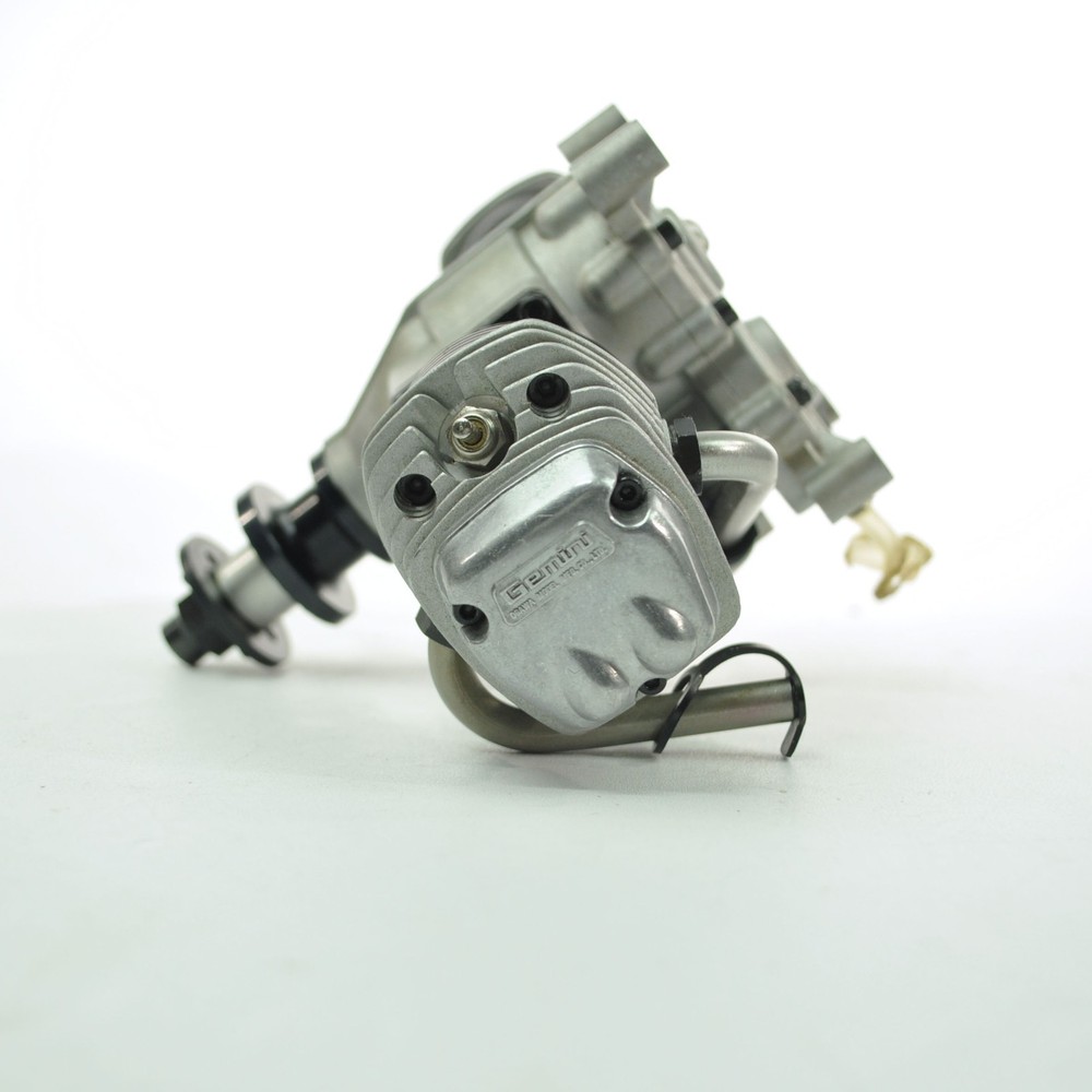O.S. FT 120 Gemini Flat Twin Engine Four-Stroke Cycle RC Engine W/ Original Box