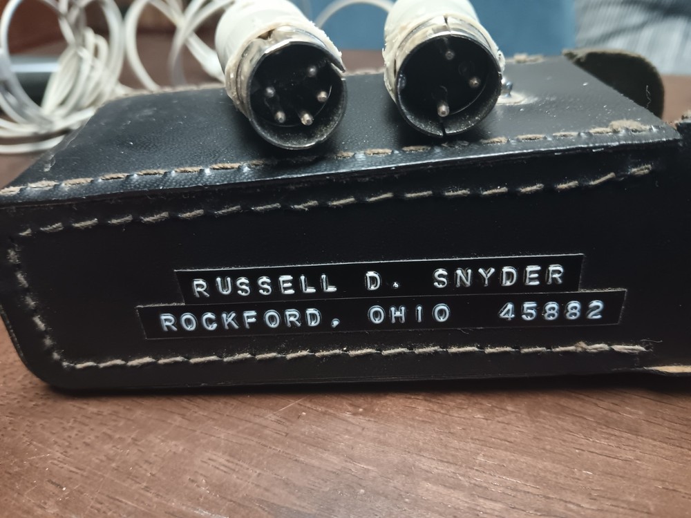 Philips, Eindhoven Lapel Microphone Vintage!