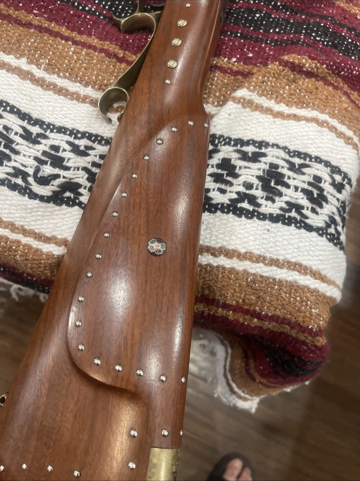 Thompson Center Hawken complete Stock with lock and buttplate Nice Lot C