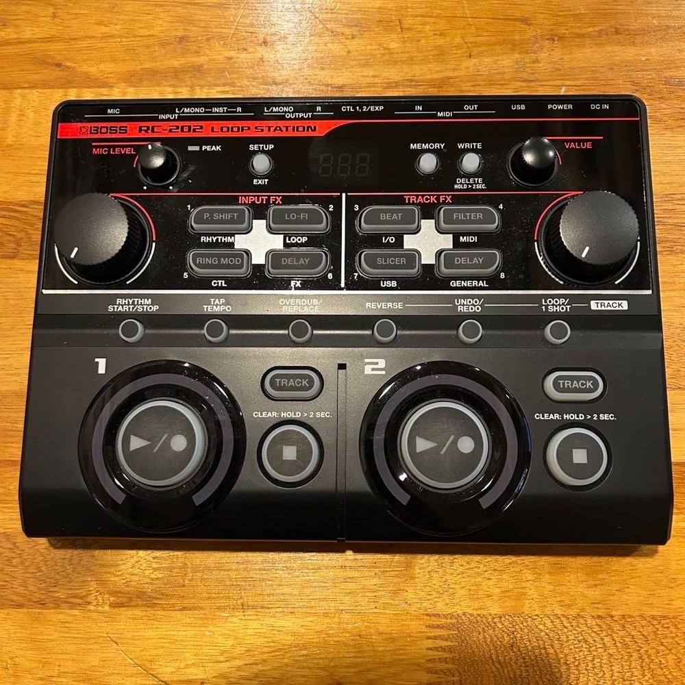 Boss RC-202 Multi Effects DJ Loop Station Looper Used Work Tested Used