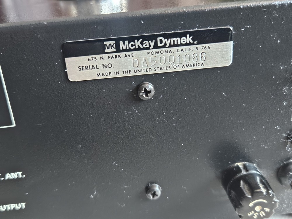 💥McKay DYMEK DA5 ANTENNA Base Only