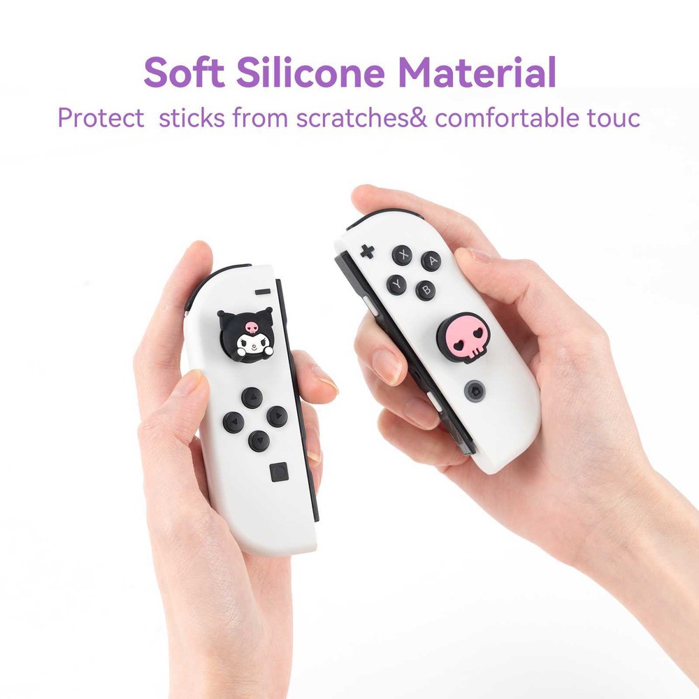 GeekShare X Sanrio Thumb Grip Caps for Nintendo Switch/Switch OLED/Lite 4PCS