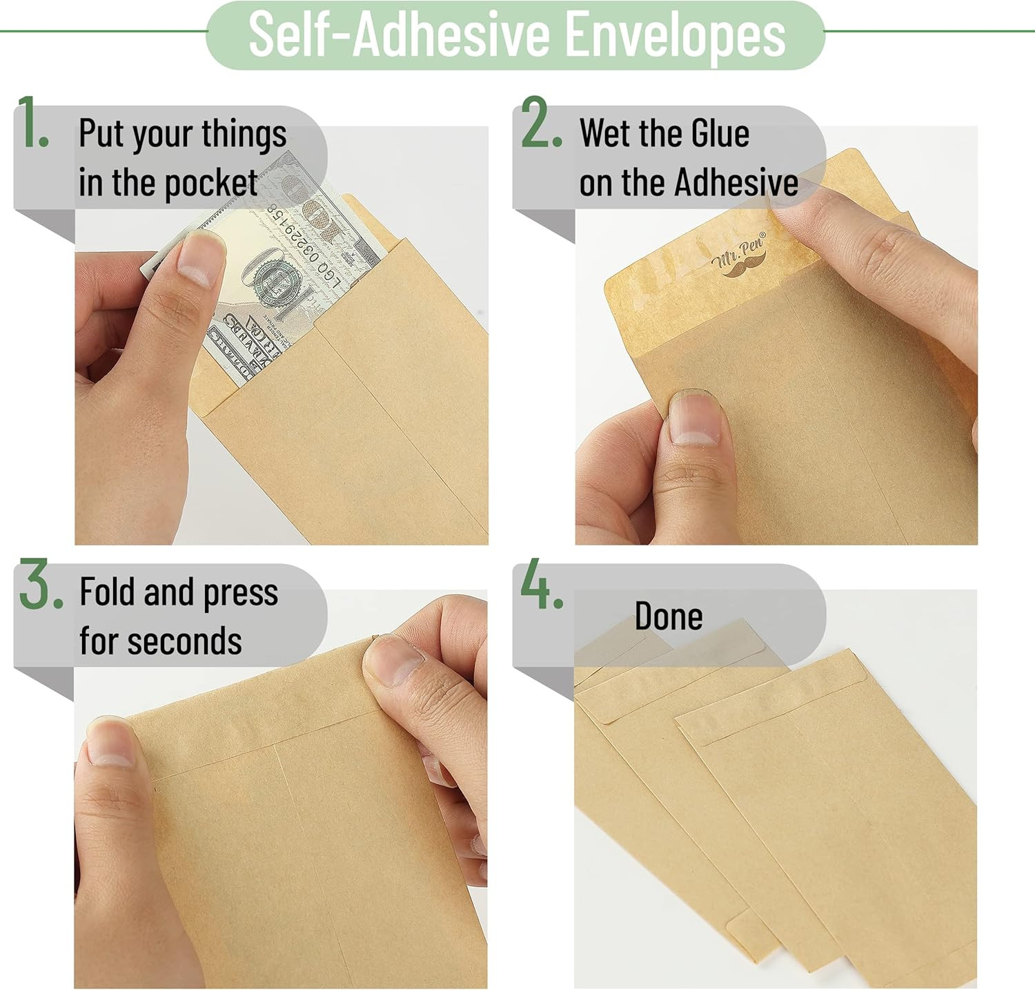 - Money Envelopes for Cash 100 Pack 6.5 X 3.5 Cash Envelopes 100 Envelopes