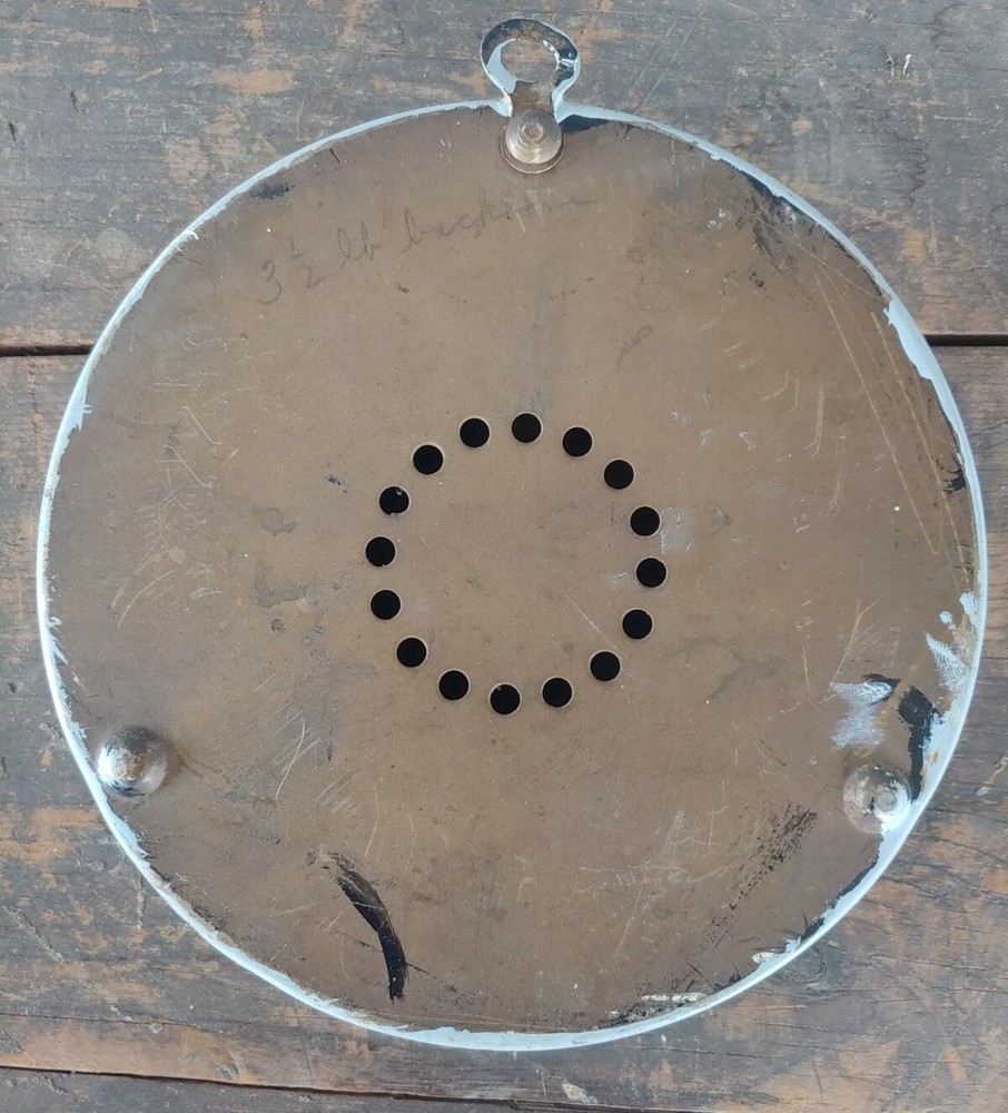 Vintage Waldron Shield Co Temperature Gauge