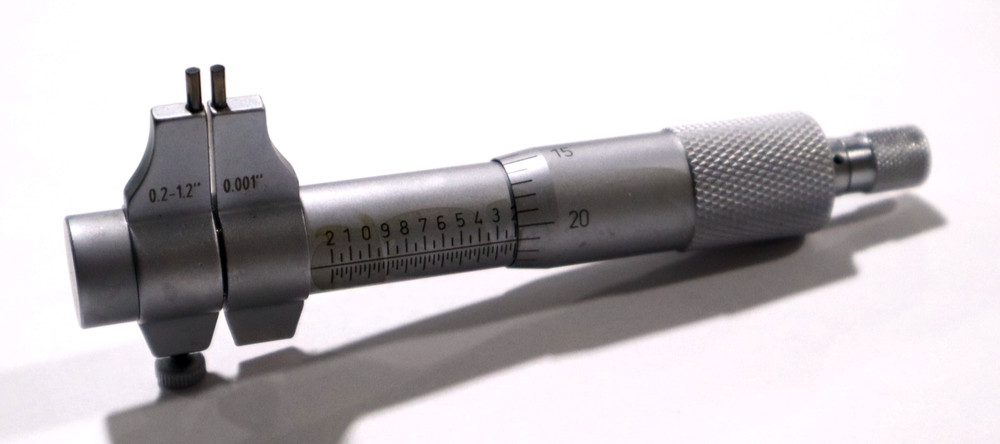 .2 - 1.2" INSIDE MICROMETER, 0.001" GRADUATION *SHELF*