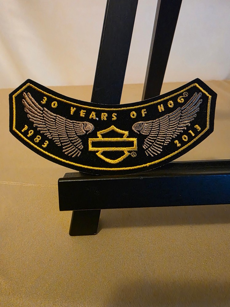 HARLEY DAVIDSON OWNERS GROUP HOG 1983-2013 30 YEAR PATCH