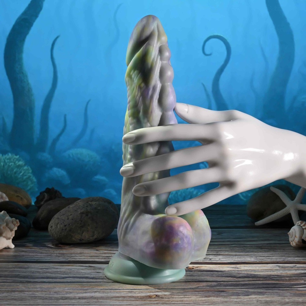 GENDER X MONSTER'S BALL DILDO REMOTE CONTROL THRUSTING VIBRATING VIBRATOR