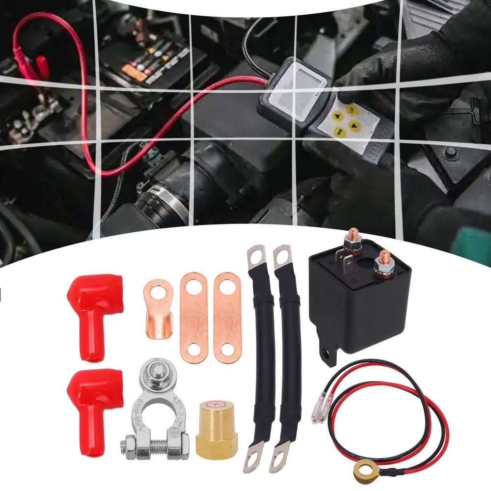 Able to Handle High Current 12V Remote Control Battery Disconnect Switch