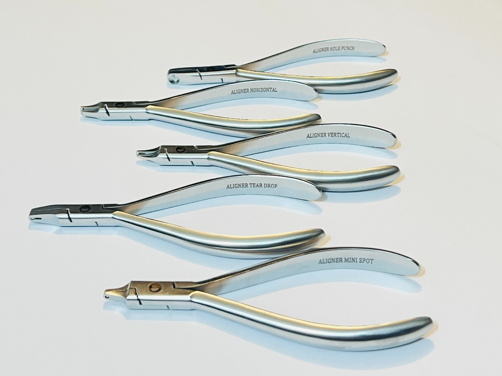 Orthodontic Retainer Plier Clear Aligner invisable pliers 5 pcs Set Dental