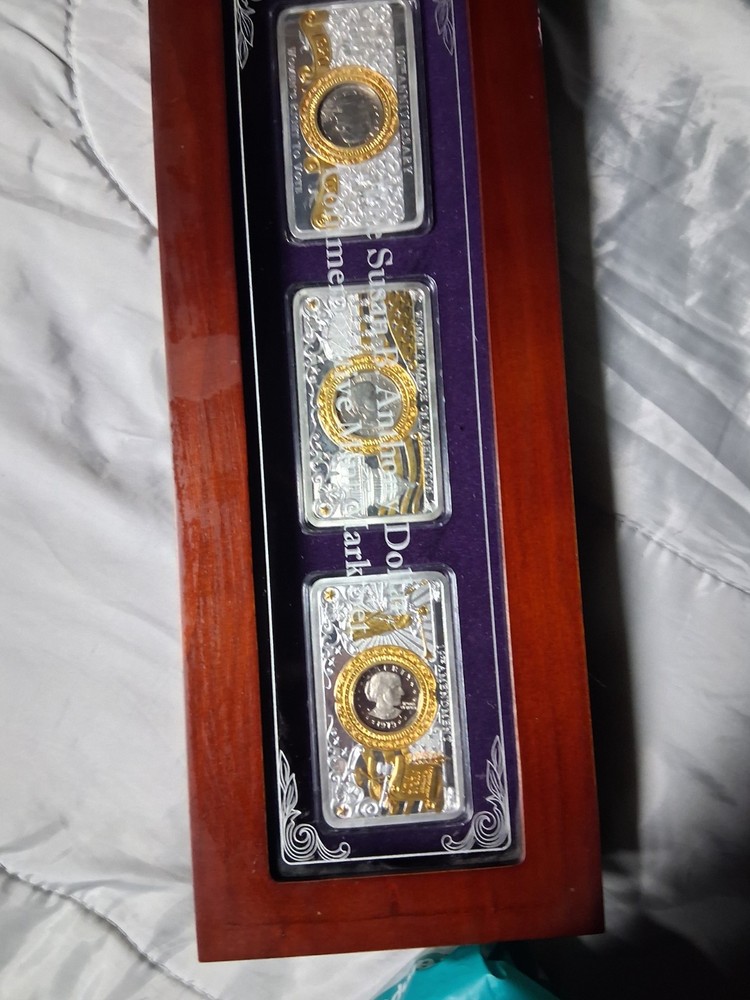 Susan B. Anthony Dollar commemorative mint mark set