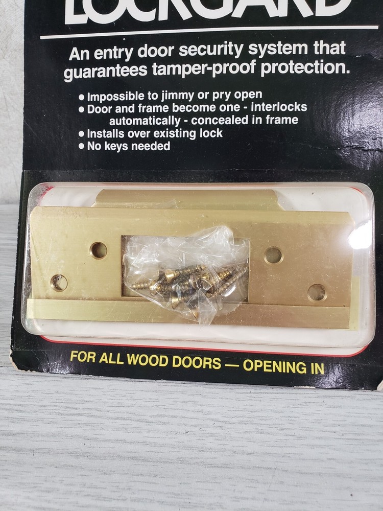SECURITY SYSTEM FOR DOORS - Make Your Door Tamper & Pry Proof LOCKGUARD SENTRY