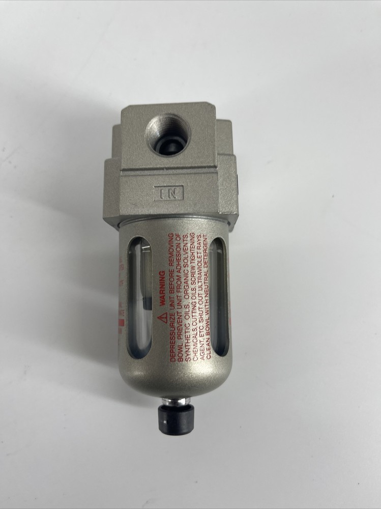 SMC AFM20-N02-CZ Mist Separator BROKEN DRAIN PLUG