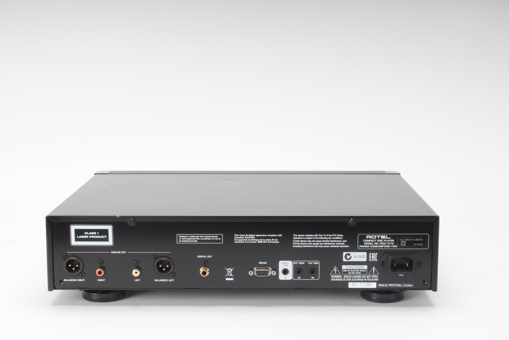 Rotel RCD-1572 High-Performance Stereo Compact Disc CD Player - Fair Condition