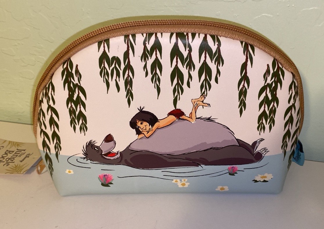 New ~ Disney The Jungle Book Mad Beauty Cosmetic Bag NWT