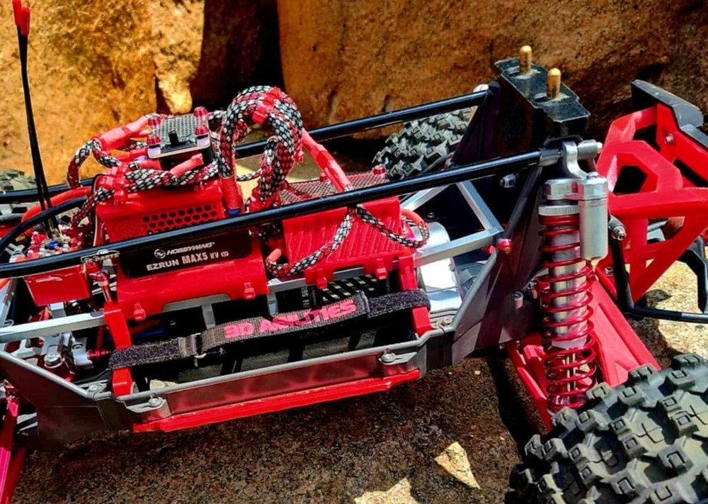 Battery Hold Down Mounts / Straps - Compatible w/ X-Maxx