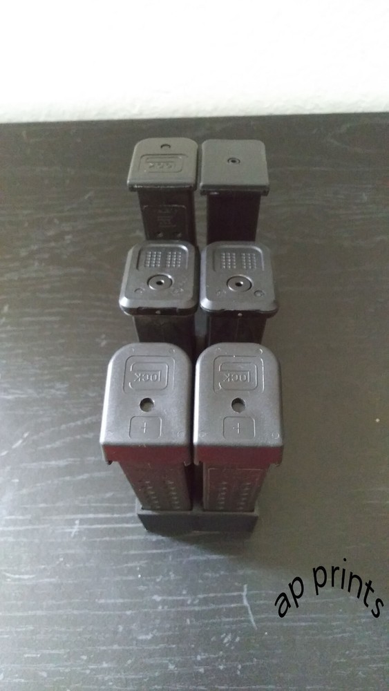 Glock magazine Storage 6 mag night stand bed side gun range range accessory