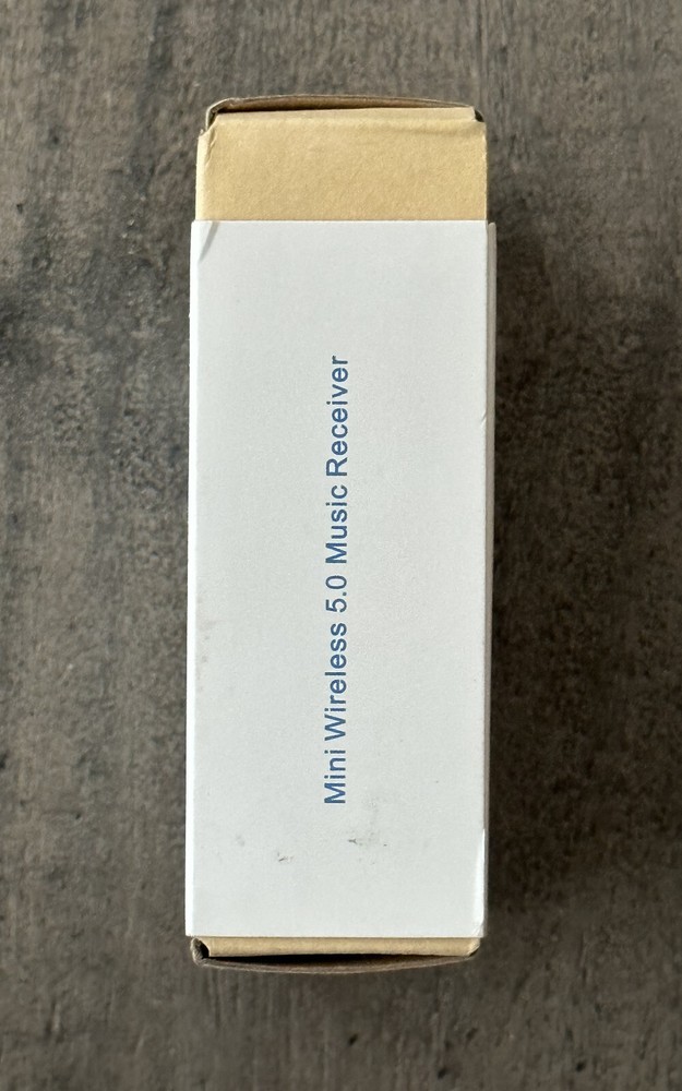 Sonru Mini Wireless 5.0 Bluetooth Music Receiver Wireless Audio Adopter Open Box