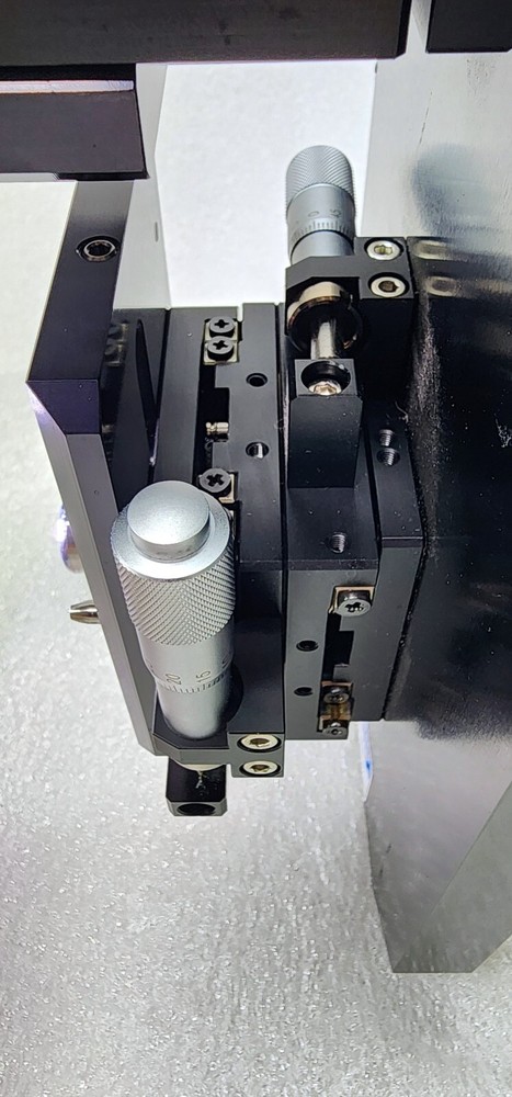 XY STAGE MICROSCOPE CUSTOM UNBRANDED