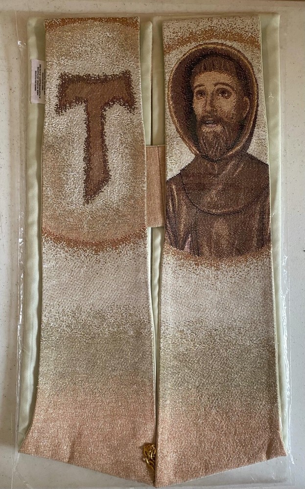 Deacon Stole St. Francis with Hood