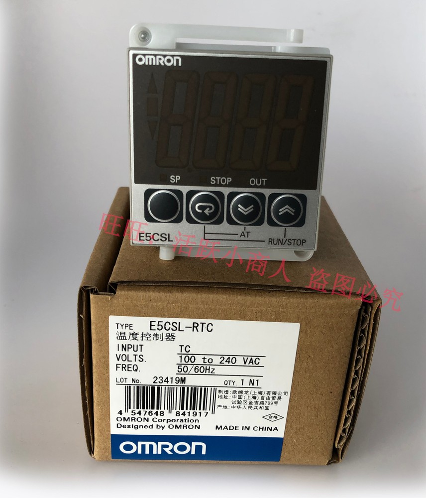 OMRON Temperature Controller E5CSL-RTC E5CSL-QTC E5CSL-RP E5CSL-QP E5CWL-R1TC