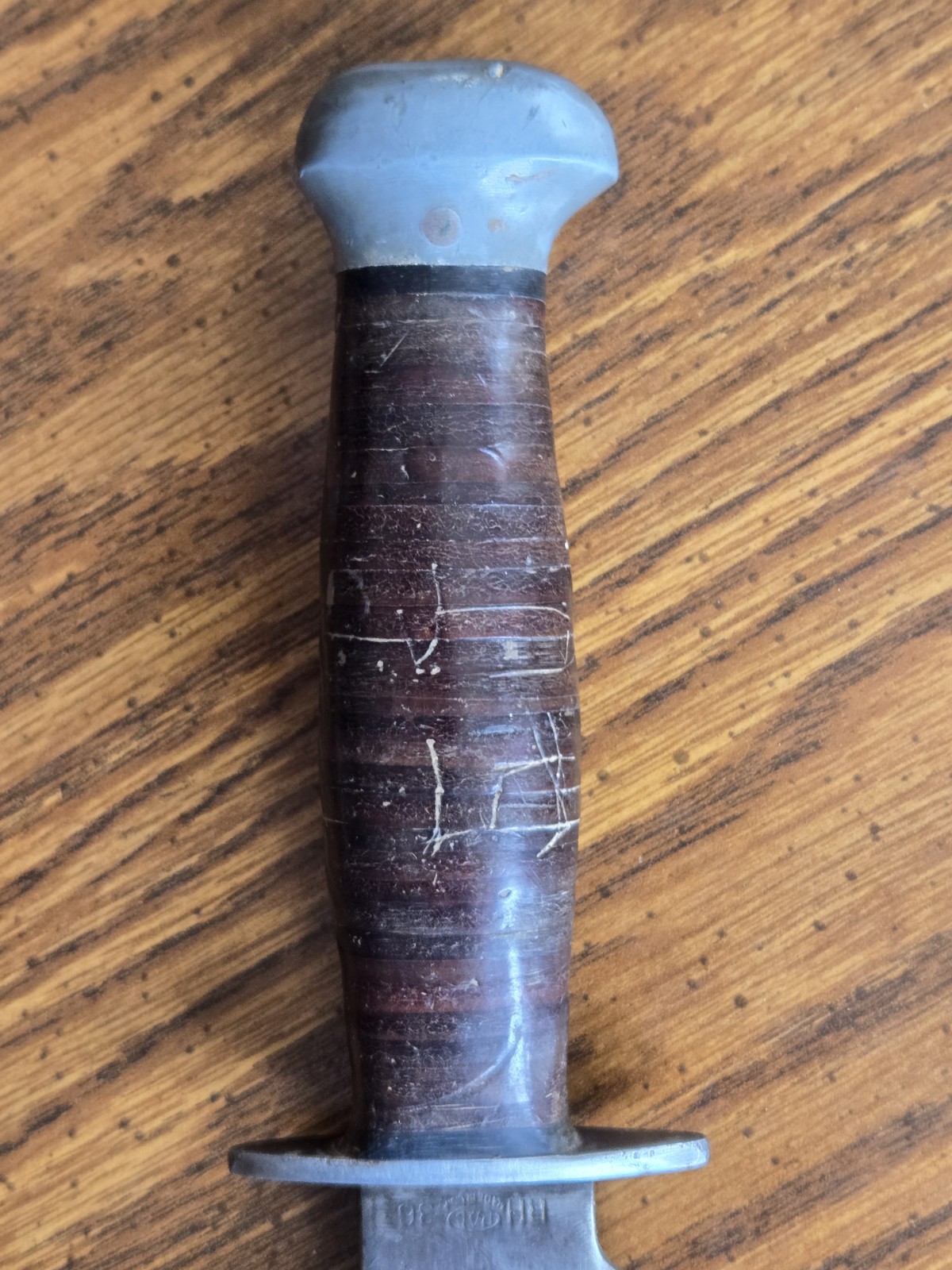 WW2 US Remington Pal RH36 Fixed Blade Fighting Knife & Sheath