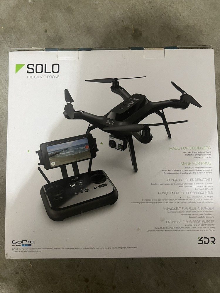 3DR Solo RTF Quadcopter Smart Drone
