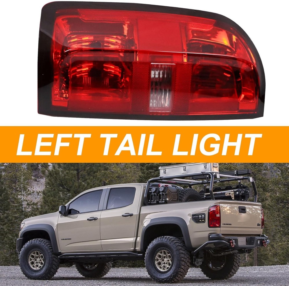 Tail Light Assembly Compatible With 2015-2022 Chevy Colorado Left Driver Side