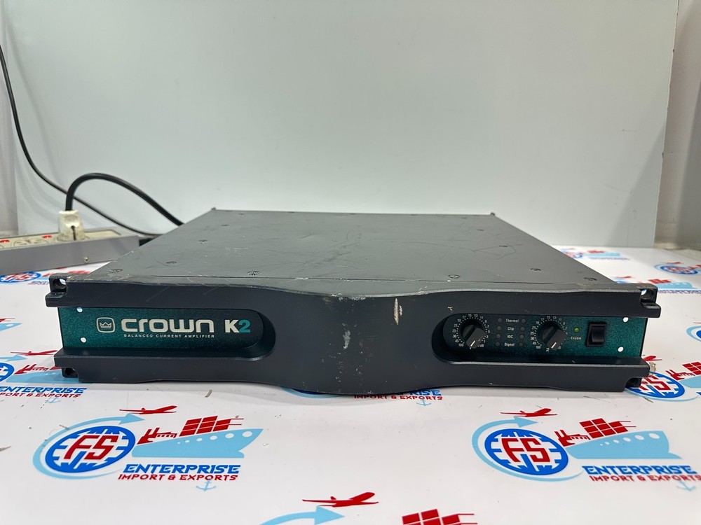 Crown K2 2-Channel Balanced Current Power Amplifier