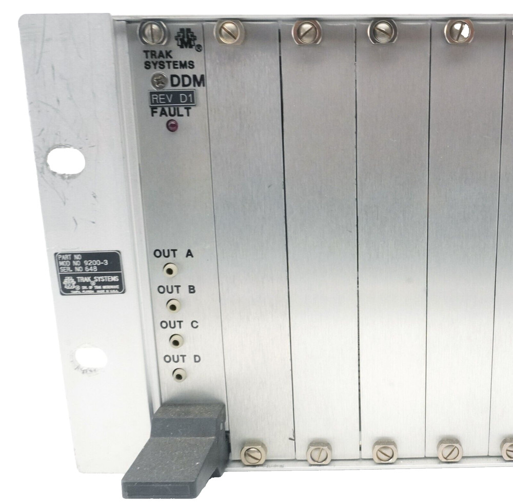 Trak Systems Model 9200-3 GPS Time Standard Motorola Simulcast System D