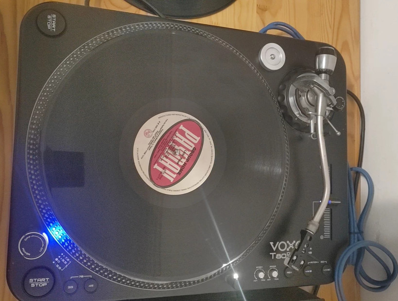 1pcs VOXOA T80MK2 dj turntable