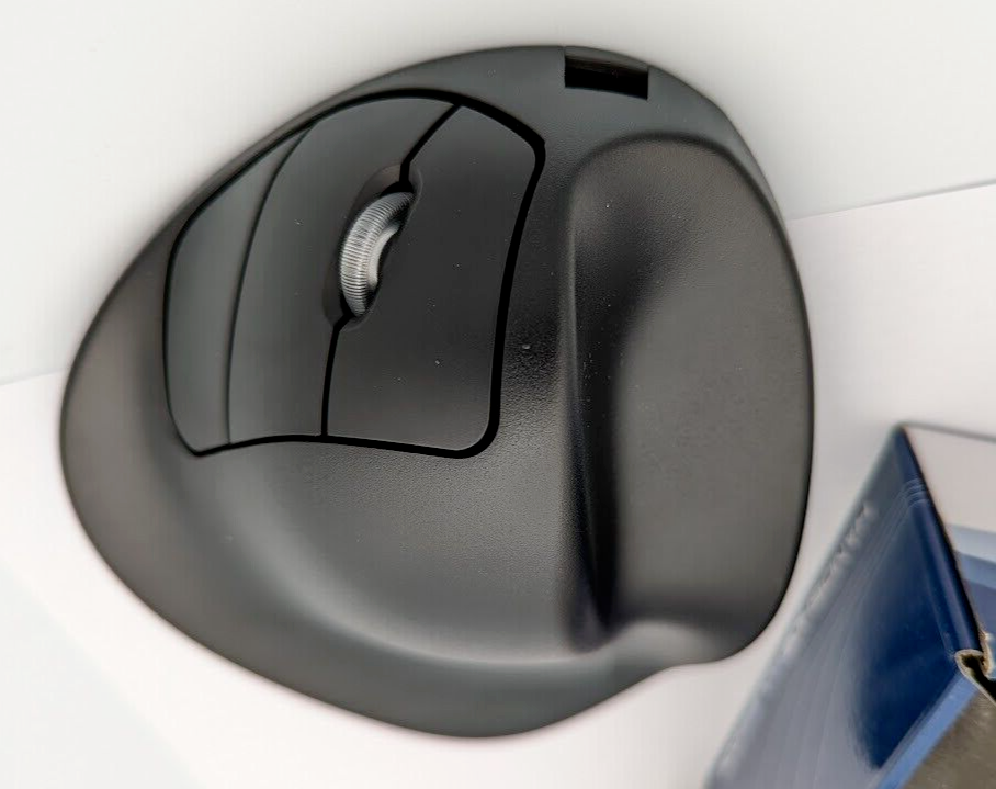Hippus LL2UL Wireless Light Click Handshoe Mouse (LEFT HAND Large) NO USB DONGLE