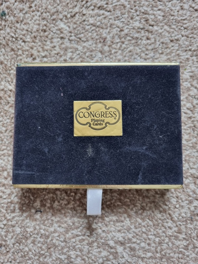 Vintage Double Deck Congress PLAYING CARDS