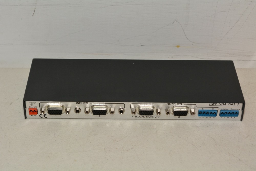 Extron Switch Active SW2 VGA DA2 A A/AF Switcher