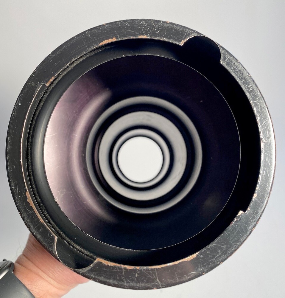 Speedotron Black Line Snoot with 7" Reflector. Complete Reflector/Snoot assembly