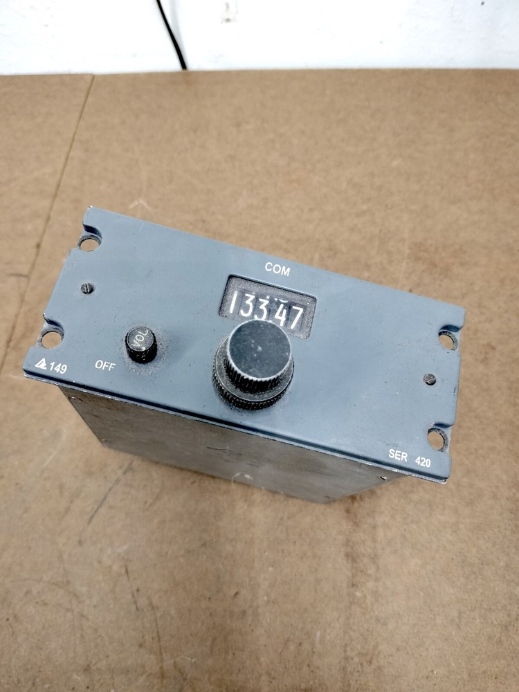 Delta Electronics MFG CO DE 149-10 VHF COM Frequency Freq Selector 149001-10