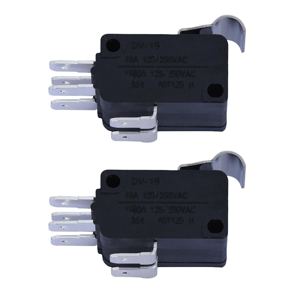 2Pack DV-16 16A 125/250VAC 6 Pins Micro Switch Double Power Tool Switch Opera...