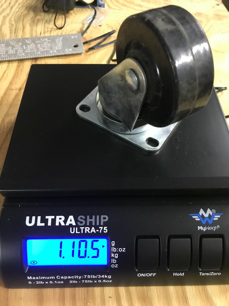 3 inch diameter metal swivel caster