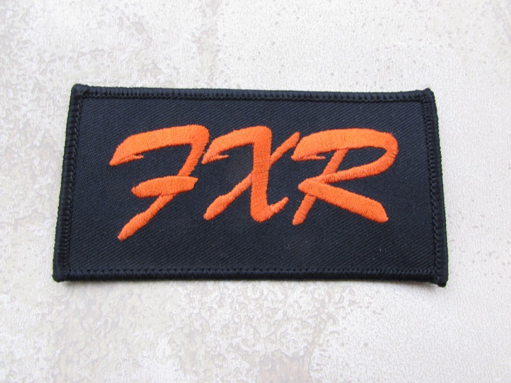 Vintage Harley Davidson FXR Patch Motorcycle Hat Vest Jacket Biker (Authentic)