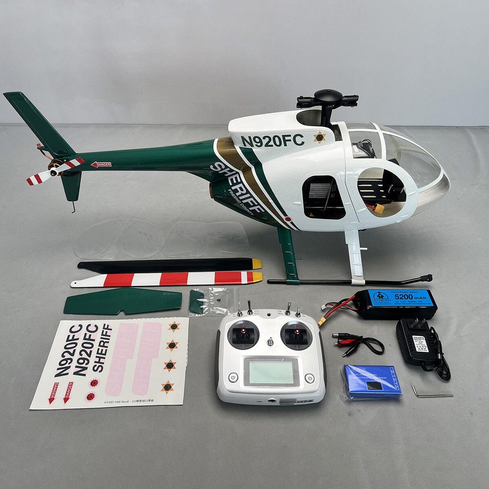 ROBAN RTF MD-500E Super Scale 470 Size GPS Stabilized Helicopter
