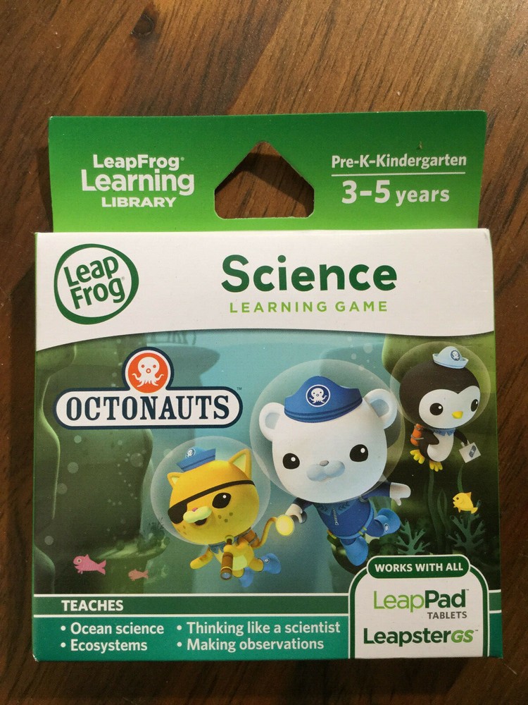 Leapfrog Explorer - LeapPad Learning Game - Octonauts - Science - New - Sealed