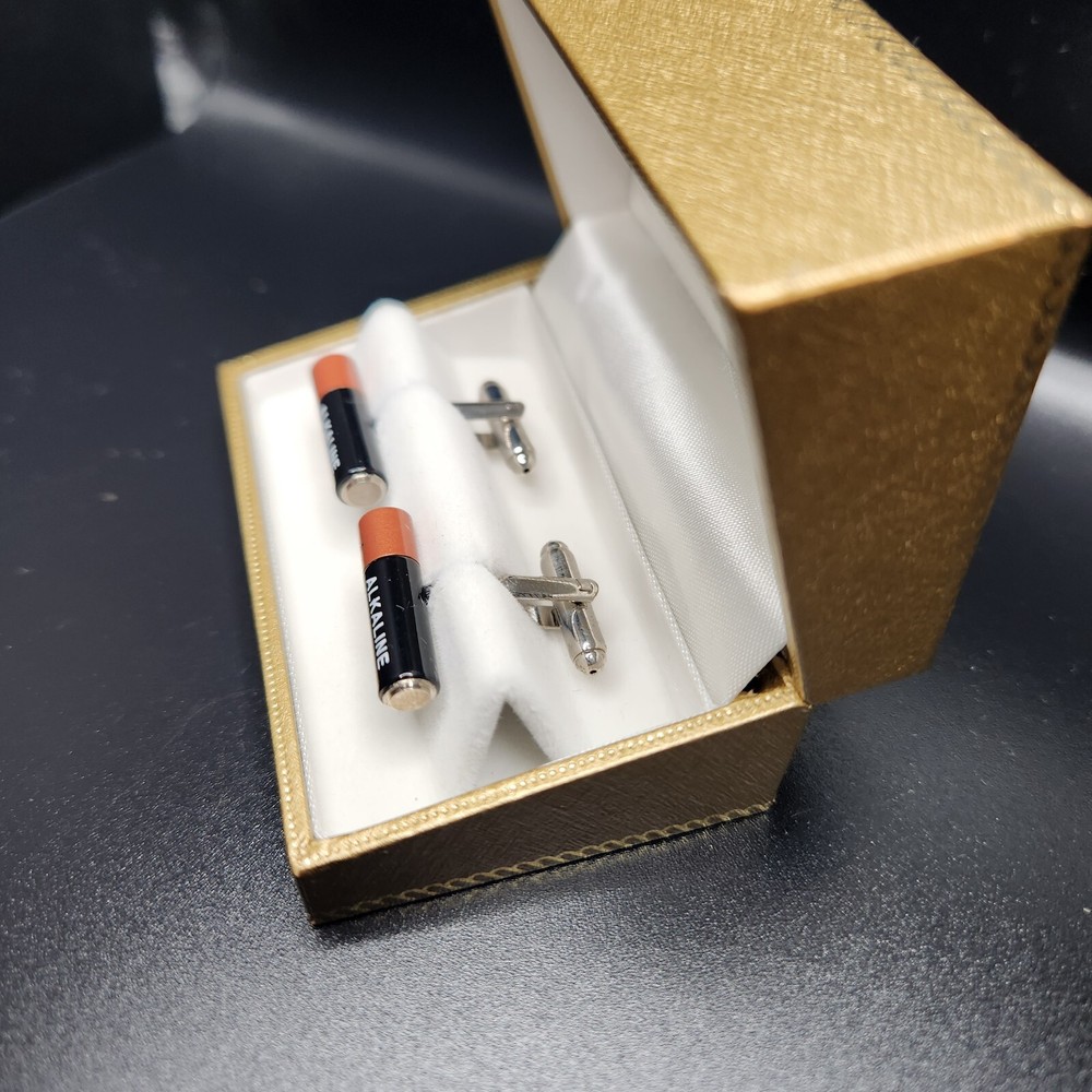 Battery Cufflinks