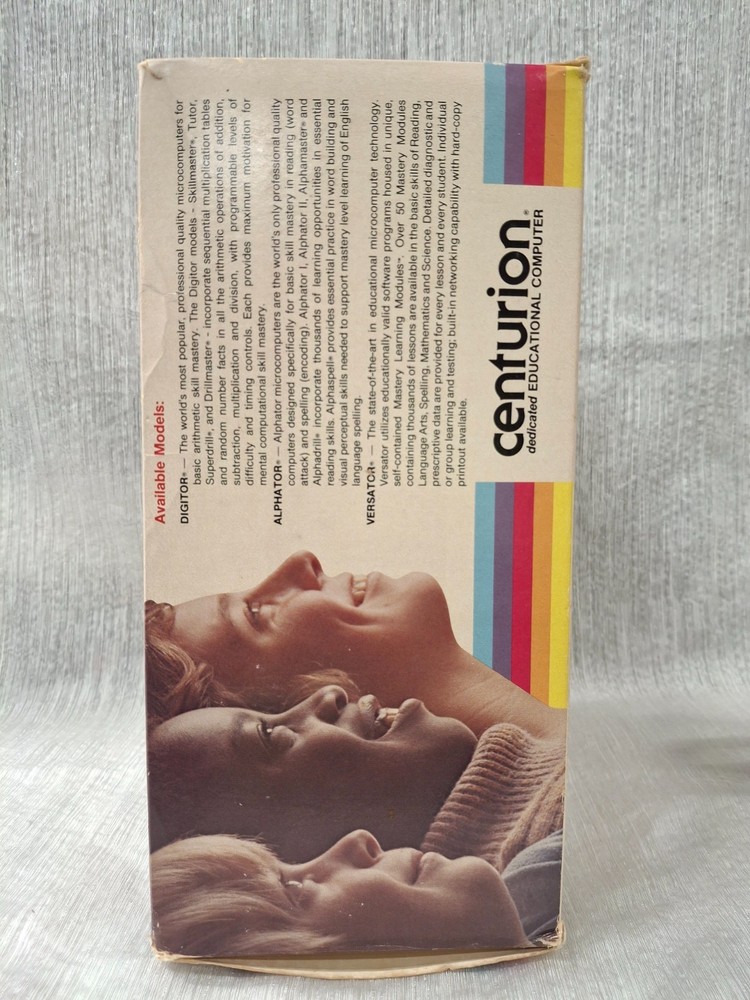 1974 Centurion Dedicated Educational Computer Digitor in Box AS IS See Desc!