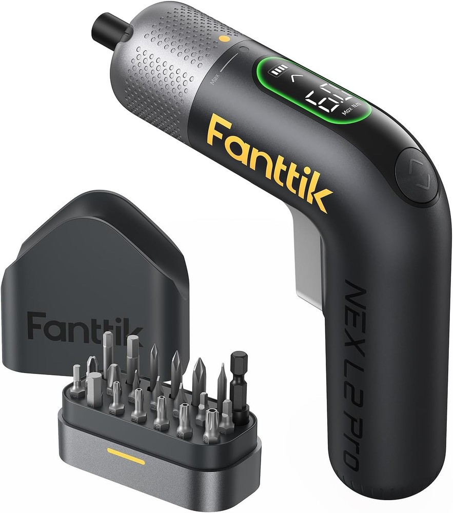 Fanttik L2 Pro Electric Screwdriver set, Cordless Screwdriver, 20 Bits, 1/4‘?