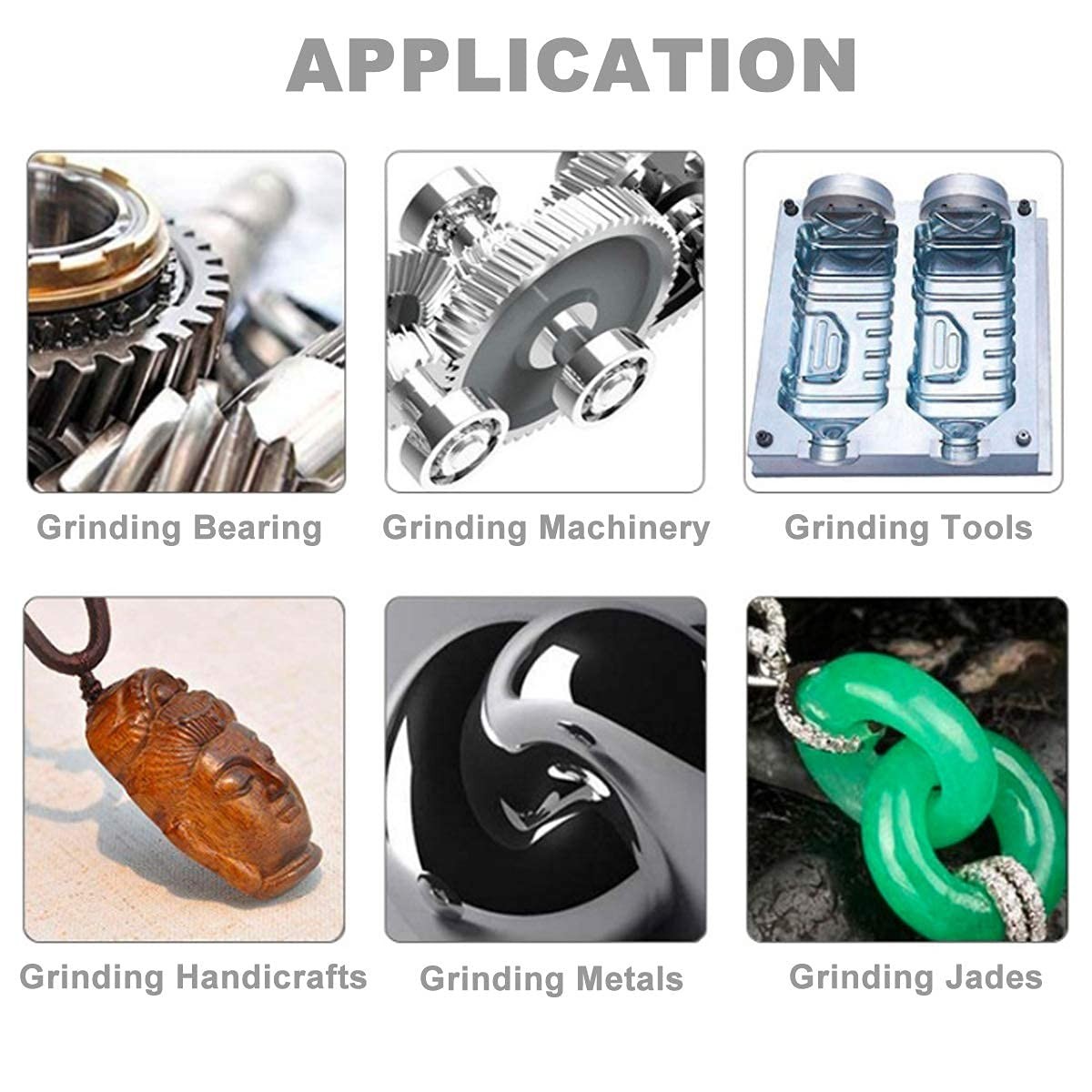 7-Pcs Mixed Set Non Woven Abrasive Buffing Wheels,1/4"Shank Drill for Polishing