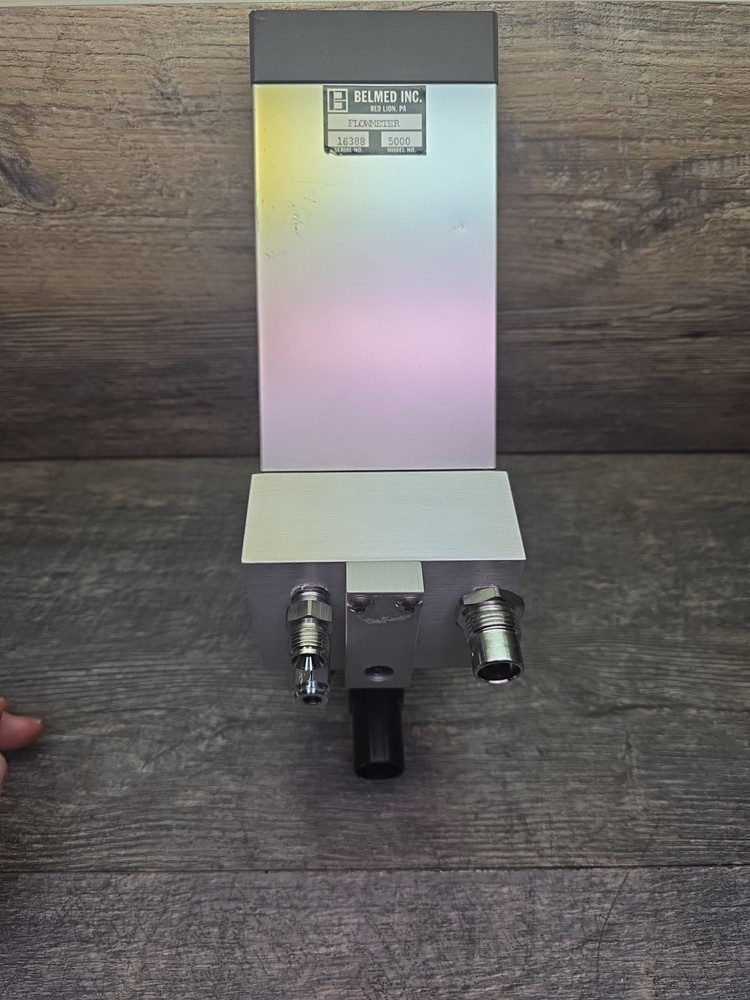belmed PC7 Nitrous Oxide Flowmeter Model 5000 Head Only – Untested As Is