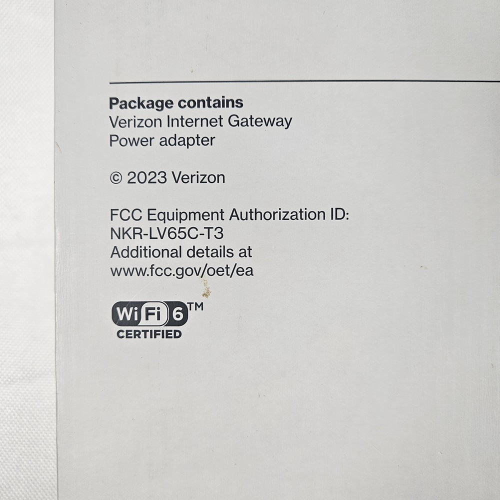 Verizon Internet Gateway WNC-CR200A Open Box