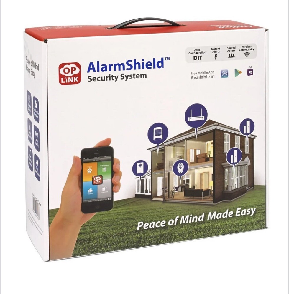 Home8 Oplink Connected Alarmshield Home Security System,