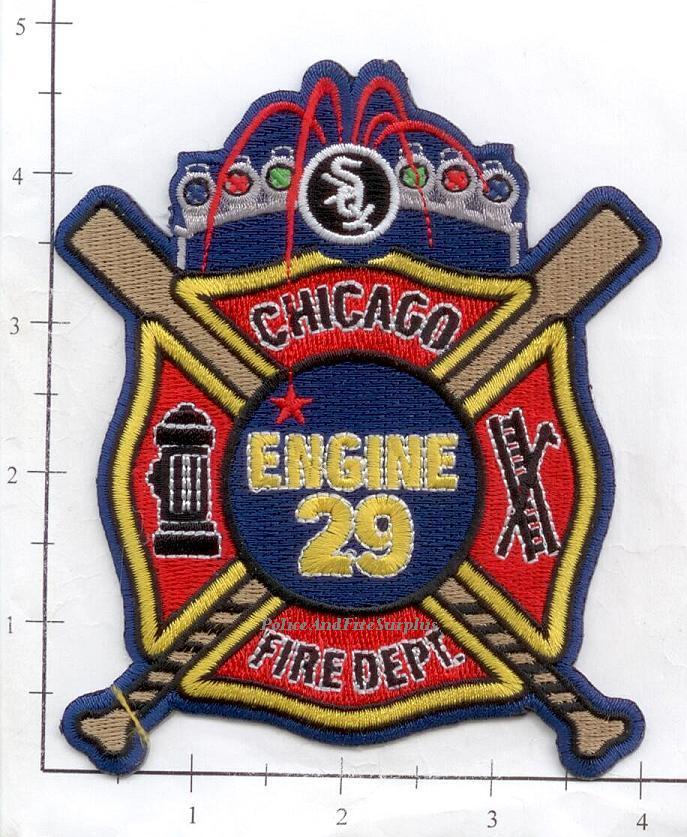 Illinois - Chicago Engine 29 IL Fire Dept Patch